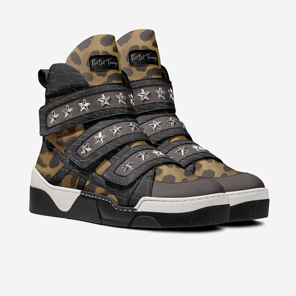 Thumbnail: Fashion Strap & Stars High Top