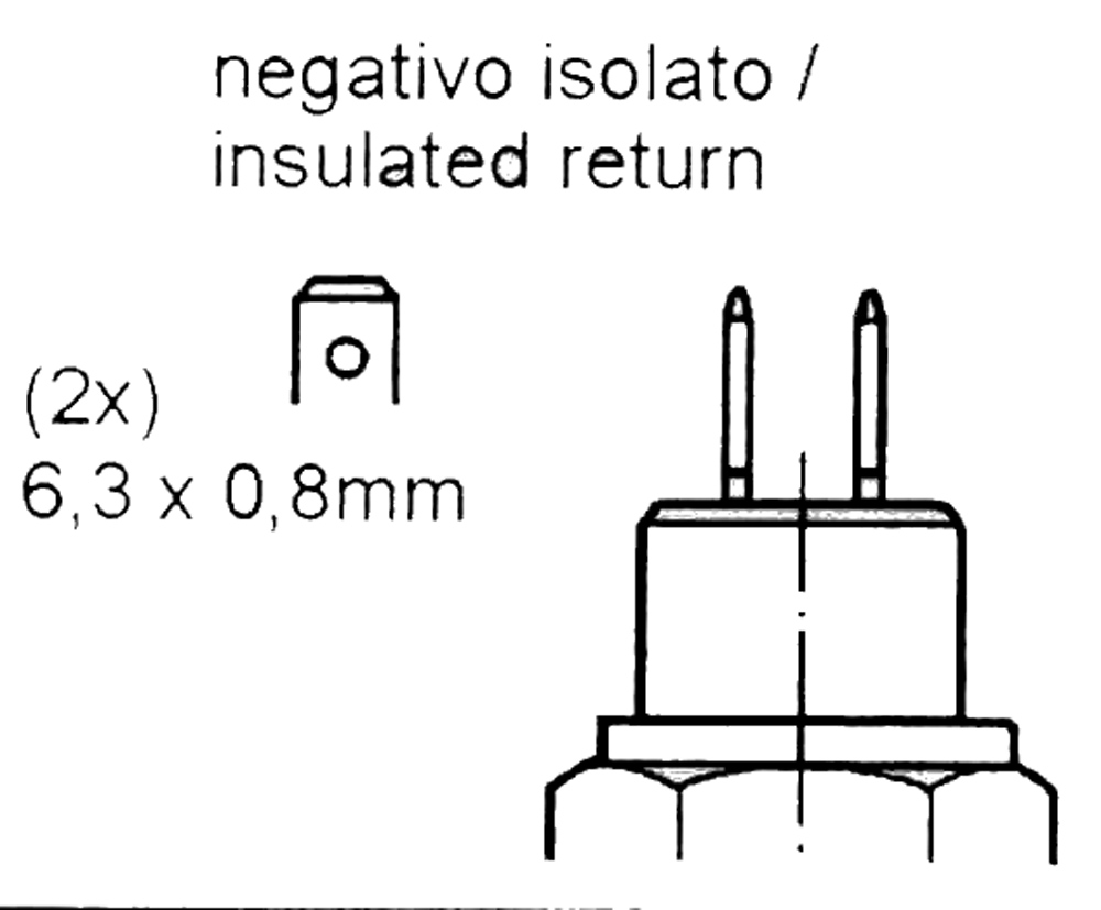 Sensore temperatura acqua G6 M18 x 1,5