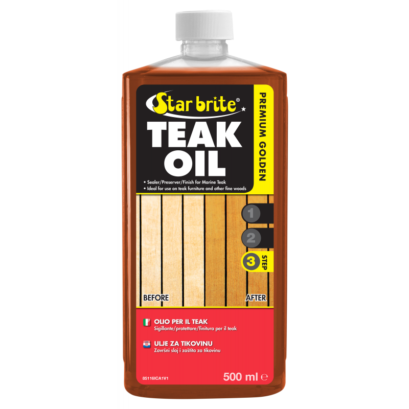 Teak Oil Premium Gold ML.500