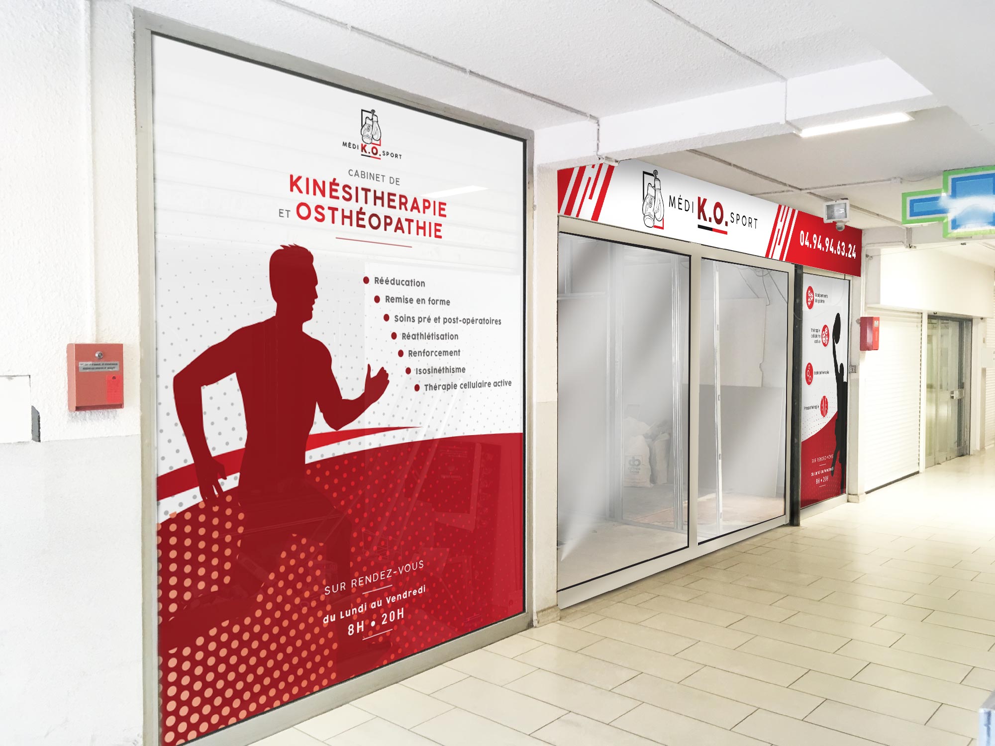 Desing Vitrine Kiné