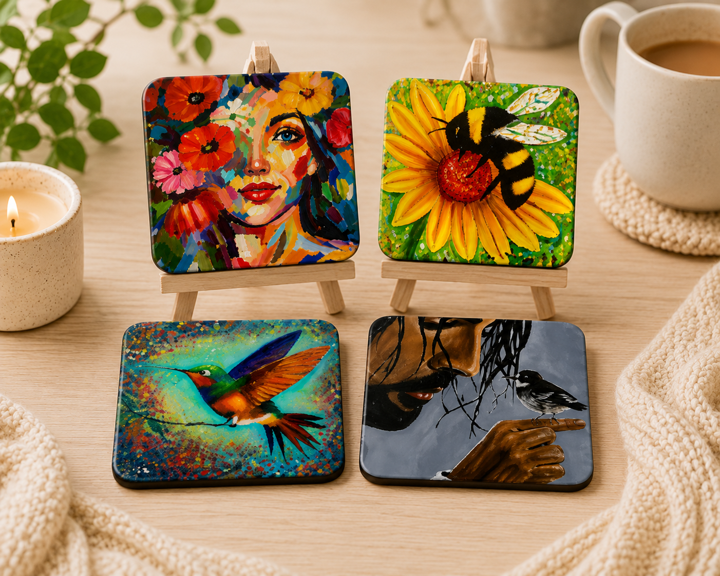 Artist Coaster/Mini-Art Collection