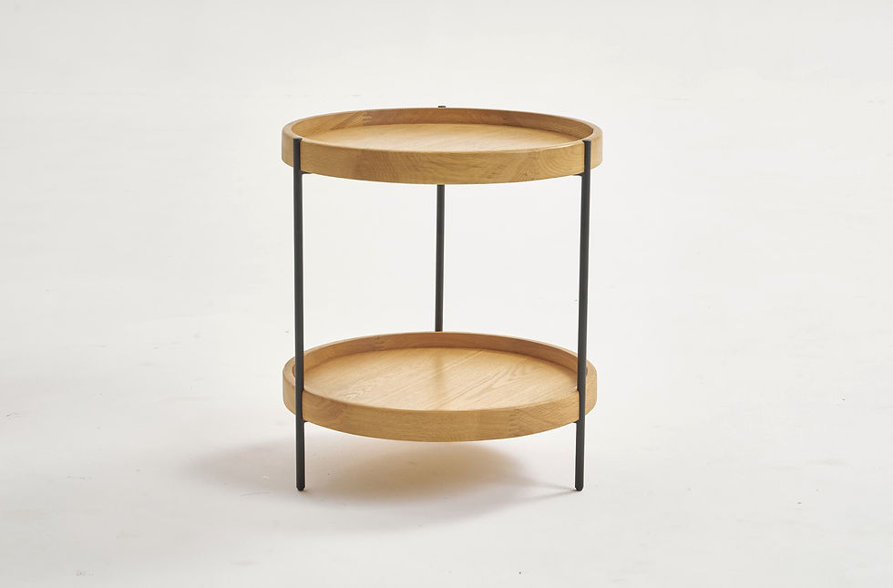 humla end table light oak
