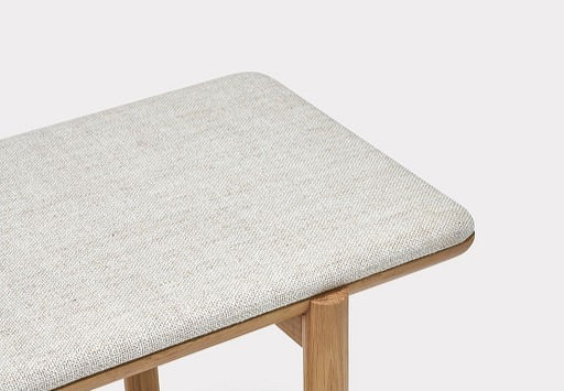 folk 140 bench _ westlake oatmeal