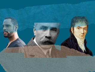 Carlos Simon, Edward Elgar, Ludwig van Beethoven