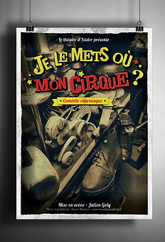 Affiche spectacle vivant