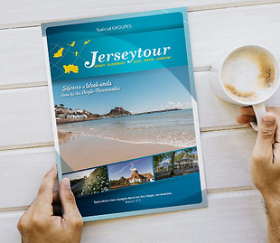 Brochure agence de voyages JerseyTour