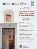 Presentazione dei lavori di restauro della Chiesa Madonna dei Mali a Ferrandina