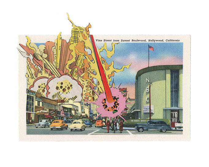 Vine Street from Sunset Boulevard