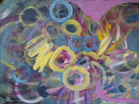 Swirls of Colour 61x46cm