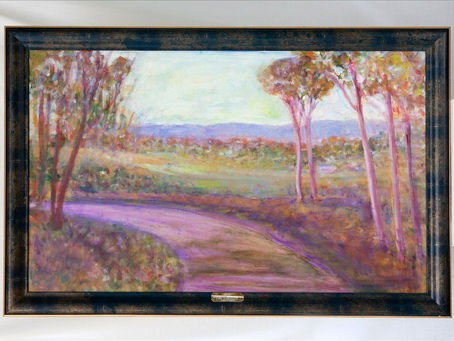 Road Ahead Series No 9 – Cainbable Road, Beaudesert (91.5 x 61 cm)
