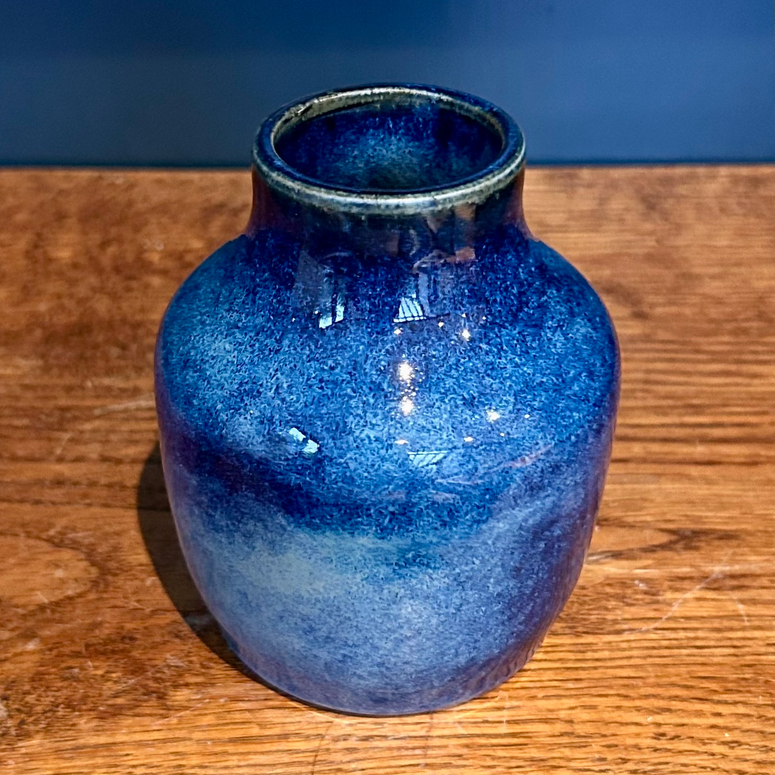 handmade stoneware bud vase