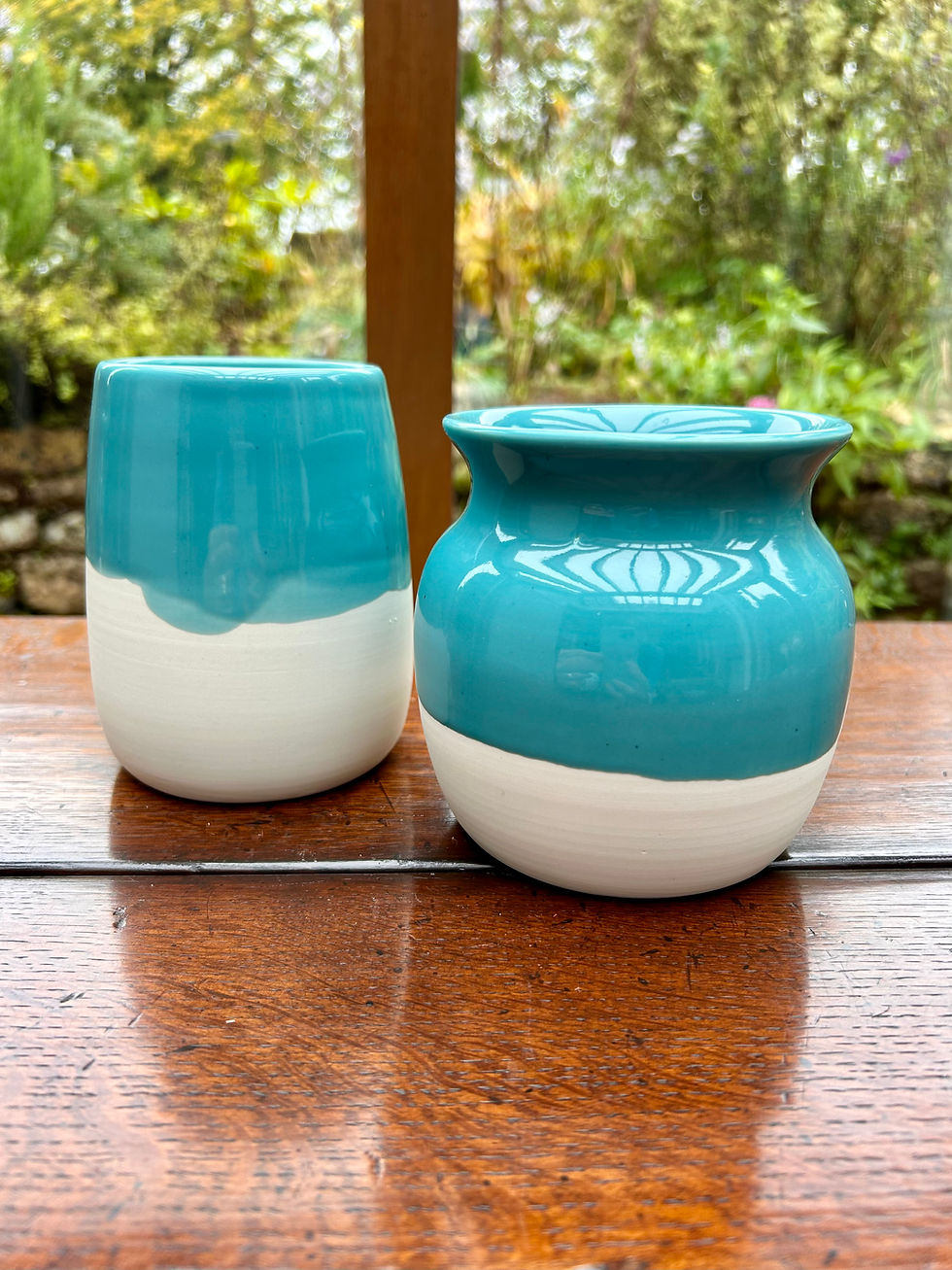 Thumbnail: handmade stoneware vase