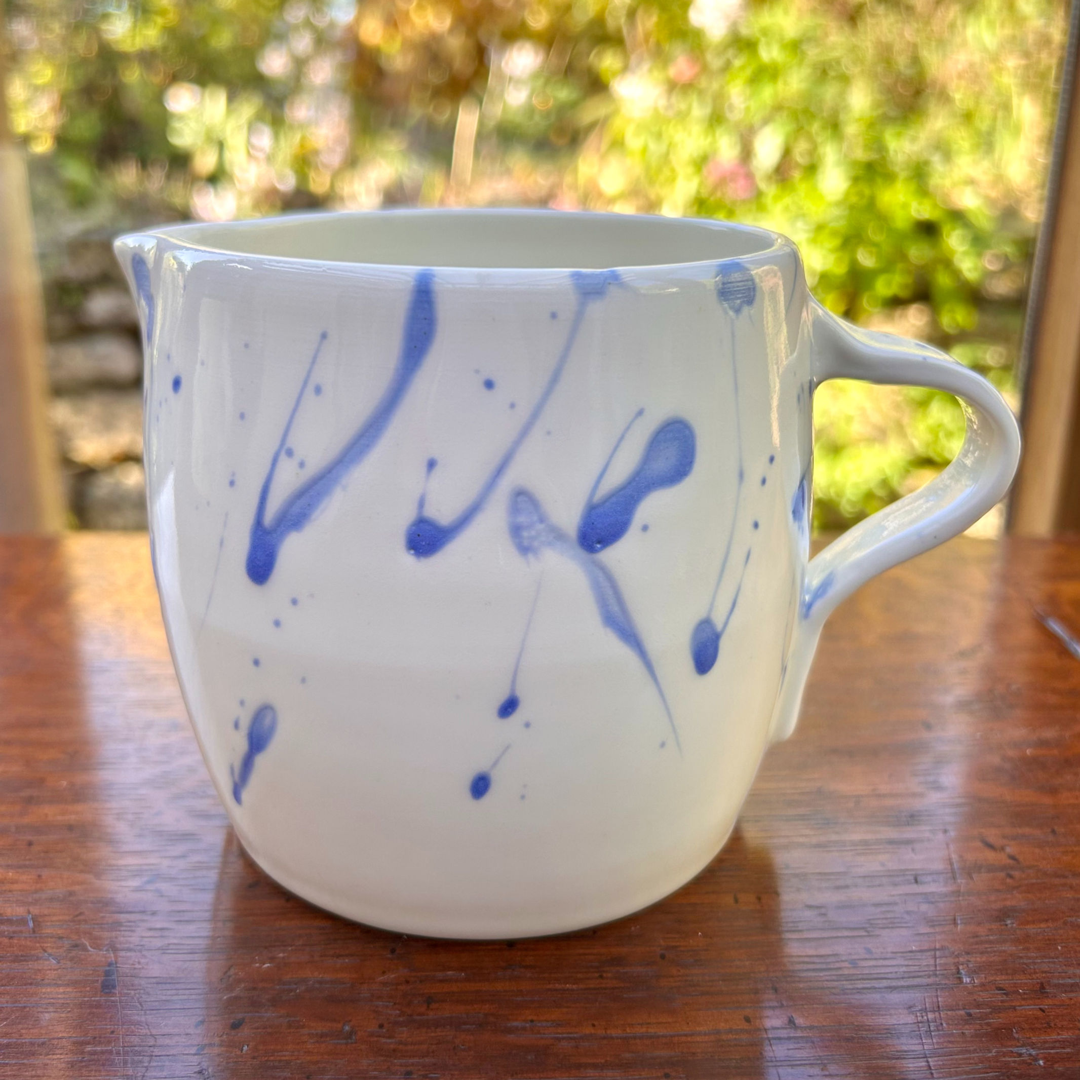 handmade stoneware jug