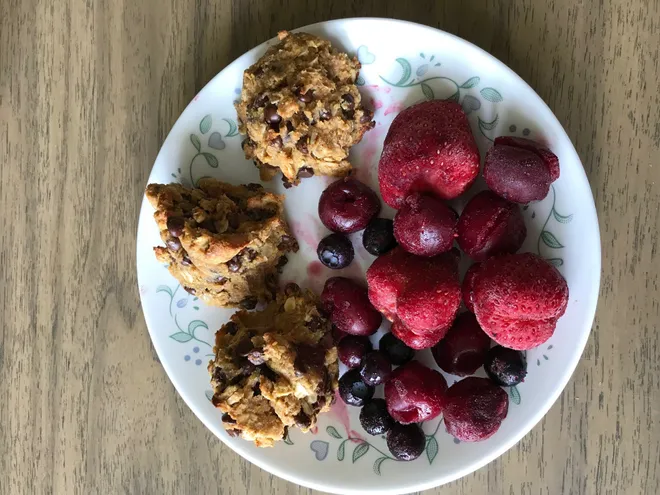 Breakfast flax cookies