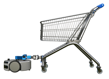 Cart Runner pulling a stray shopping cart
