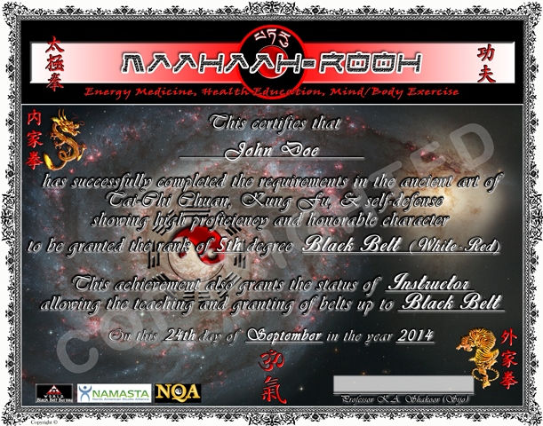 John Doe Diploma - Tai Chi Chuan CR.jpg