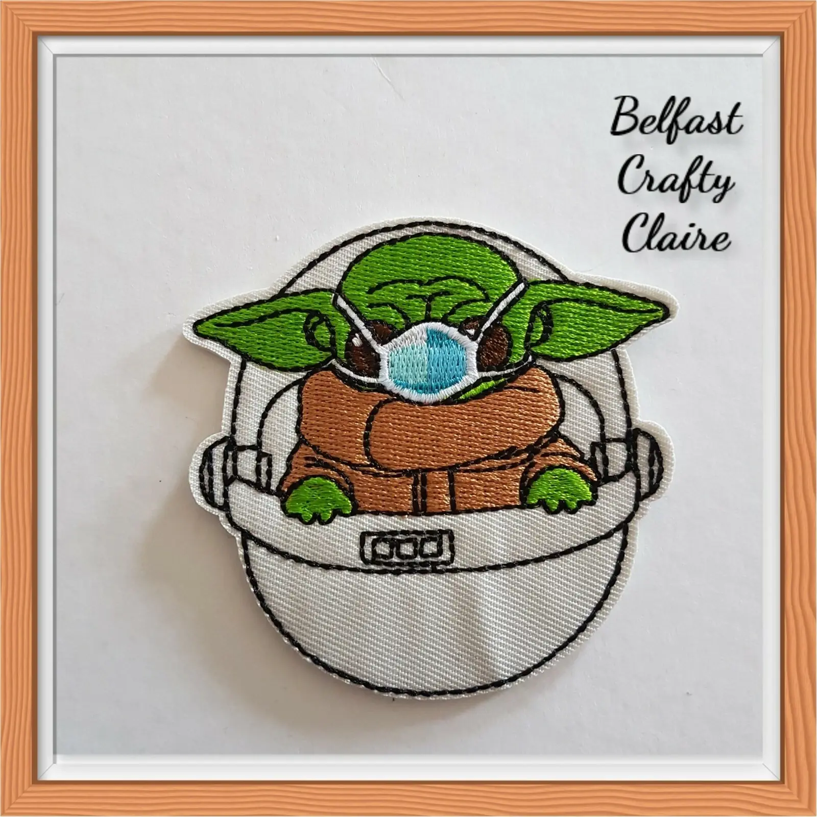 Yodi - Iron On Applique / Patch