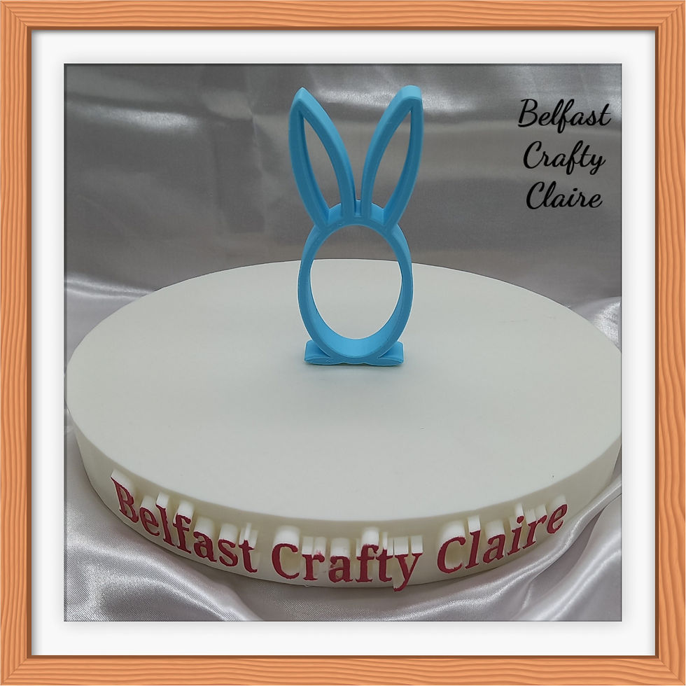Thumbnail: Creme Egg Bunny Rabbit Chocolate Stand Holder
