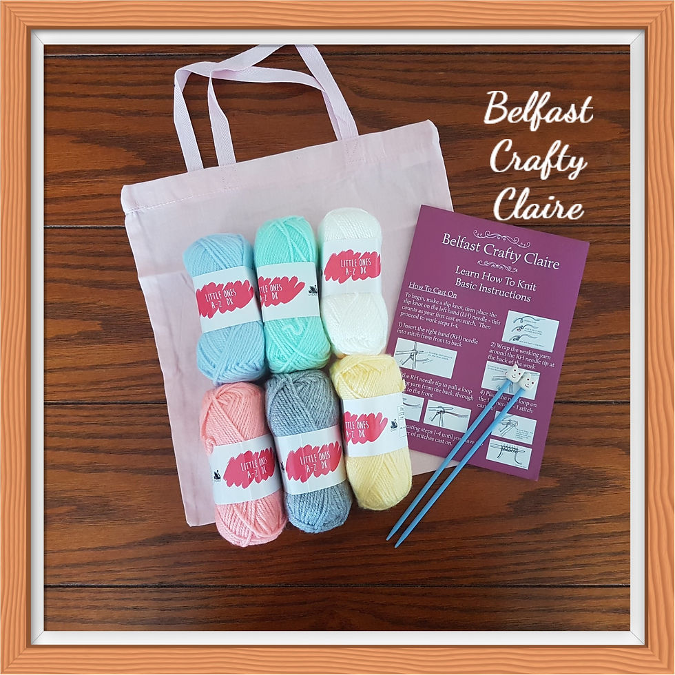 Thumbnail: Learn to Knit Children's Beginner Complete Knitting Kit