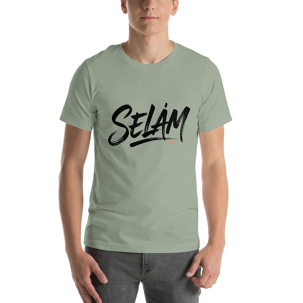 Thumbnail: Salem Hello - WhimWiz Unisex t-shirt