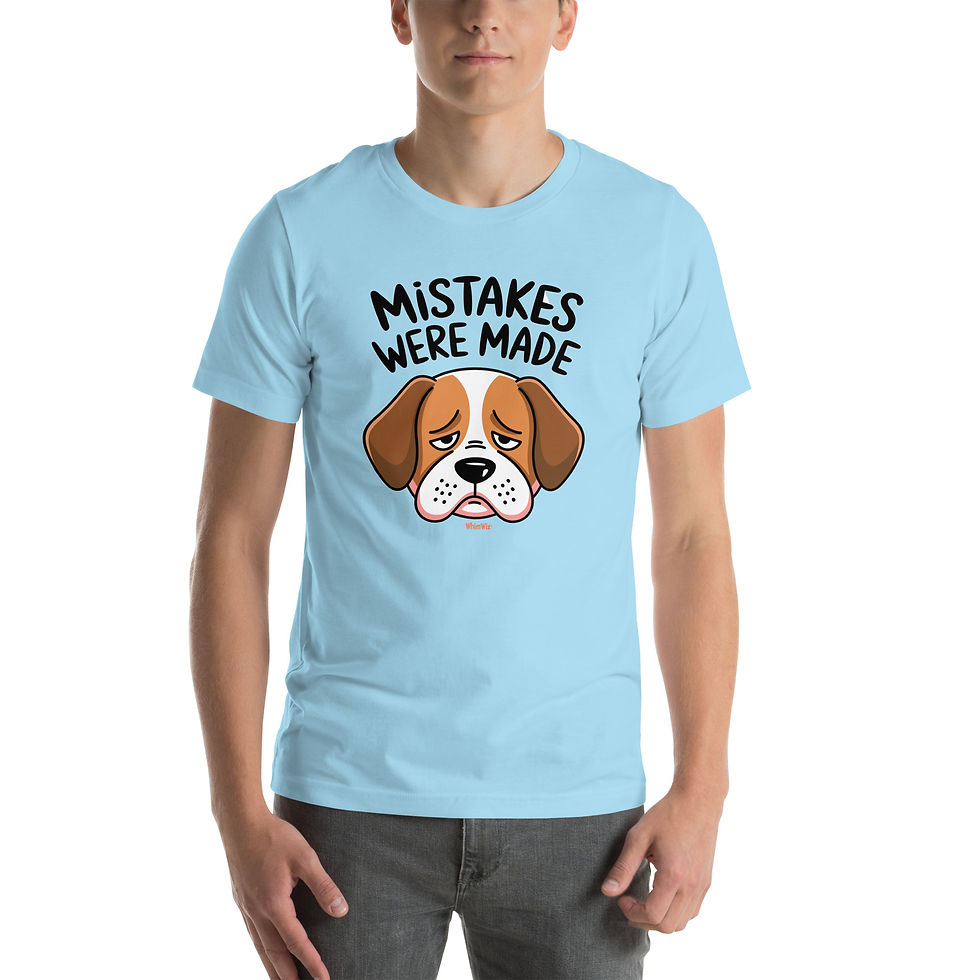 Thumbnail: Mistakes Were Made - WhimWiz Unisex t-shirt