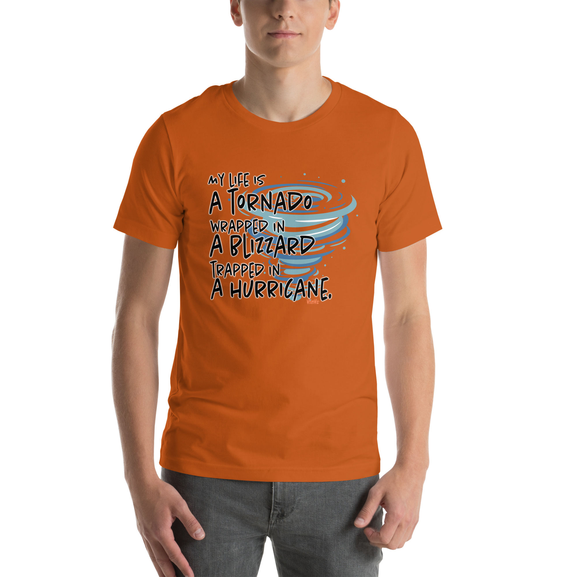 Tornado Blizzard Hurricane - WhimWiz Unisex t-shirt