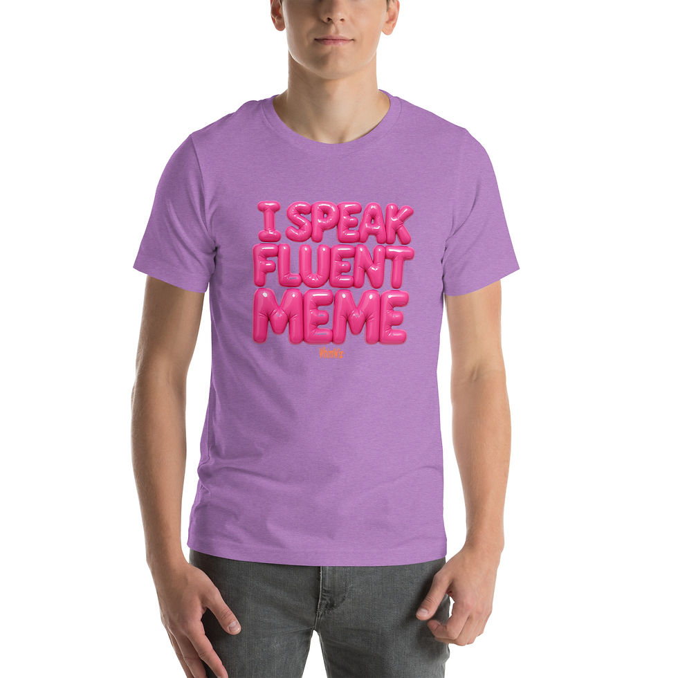 Thumbnail: Fluent Meme - WhimWiz Unisex t-shirt