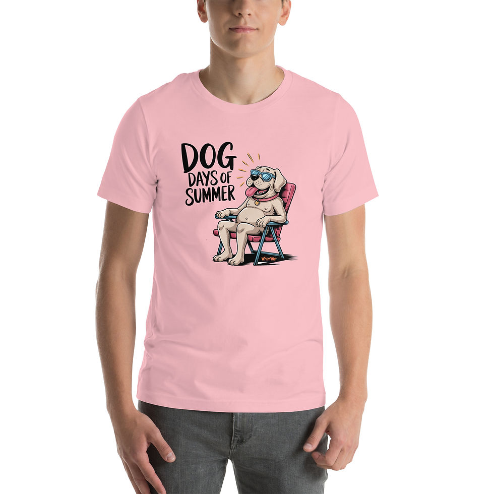 Thumbnail: Dog Days of Summer - WhimWiz Unisex t-shirt copy