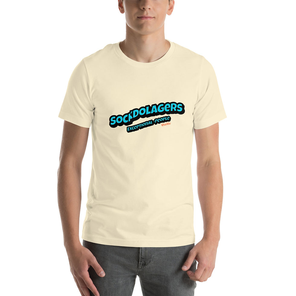 Thumbnail: Sockdolagers - WhimWiz Unisex t-shirt