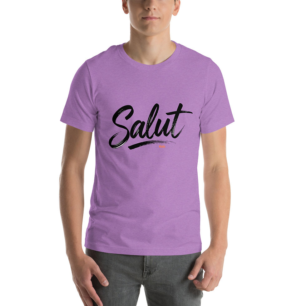 Thumbnail: Salut - WhimWiz Unisex t-shirt