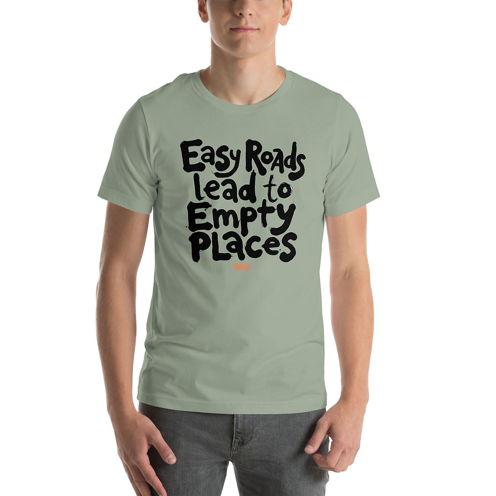 Thumbnail: Easy Roads - WhimWiz Unisex t-shirt