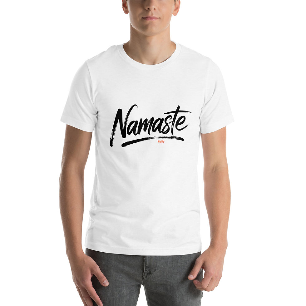 Thumbnail: Namaste - WhimWiz Unisex t-shirt