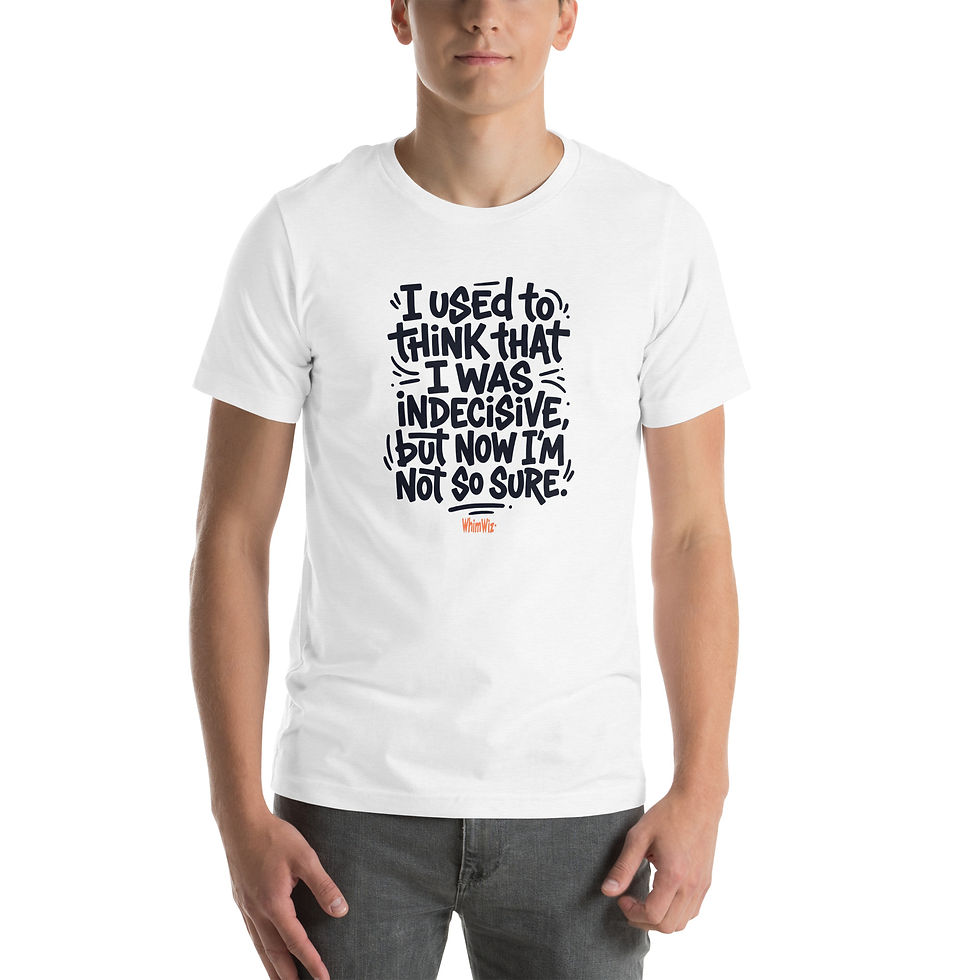 Thumbnail: Indecisive - WhimWiz Unisex t-shirt