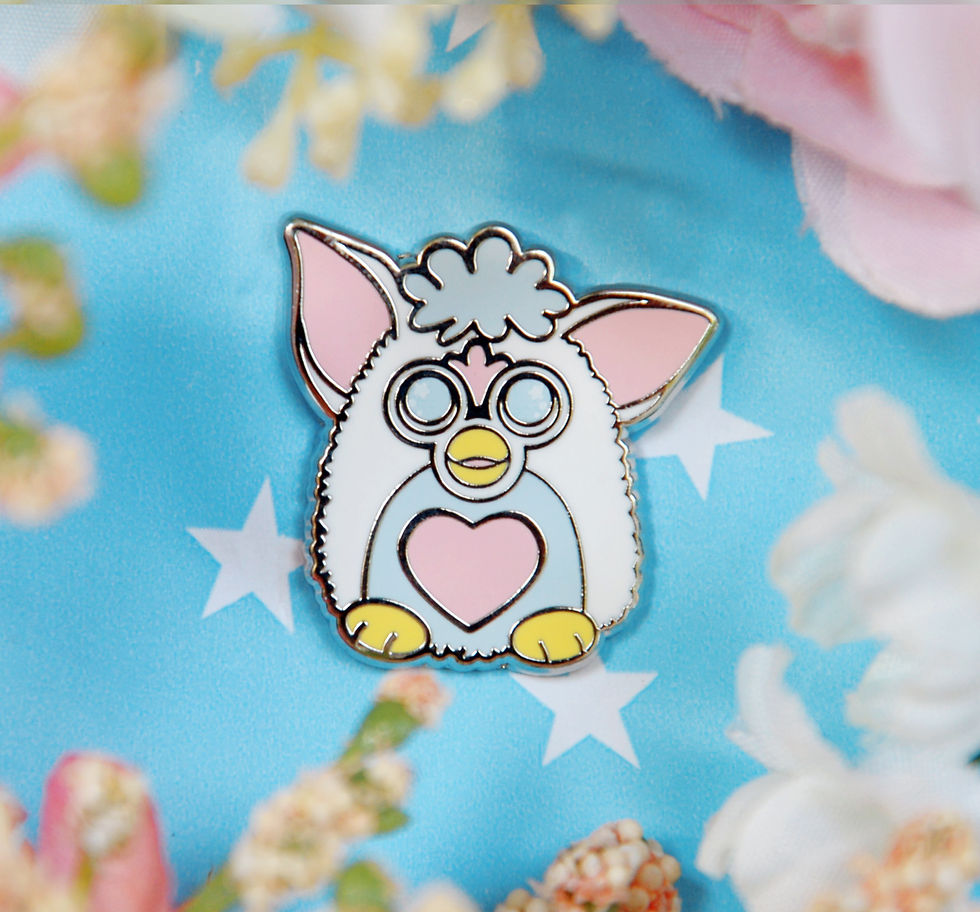 Furby Pastel Pin