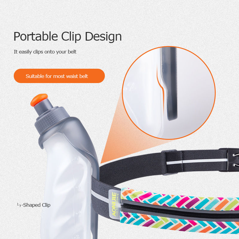 תמונה ממוזערת: בקבוק מים לריצה עם תופסן