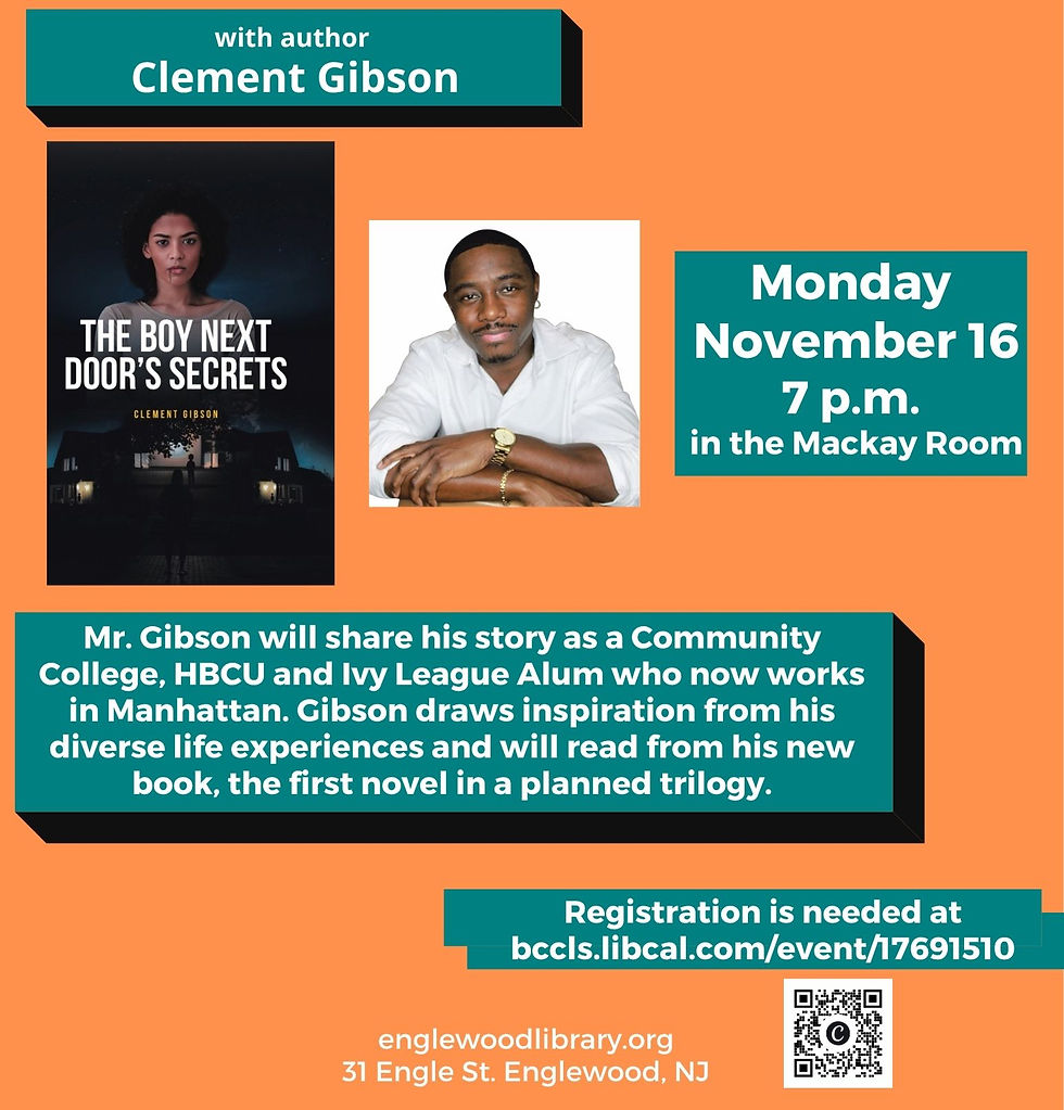 The Boy Next Door's Secrets Reading & Book Signing