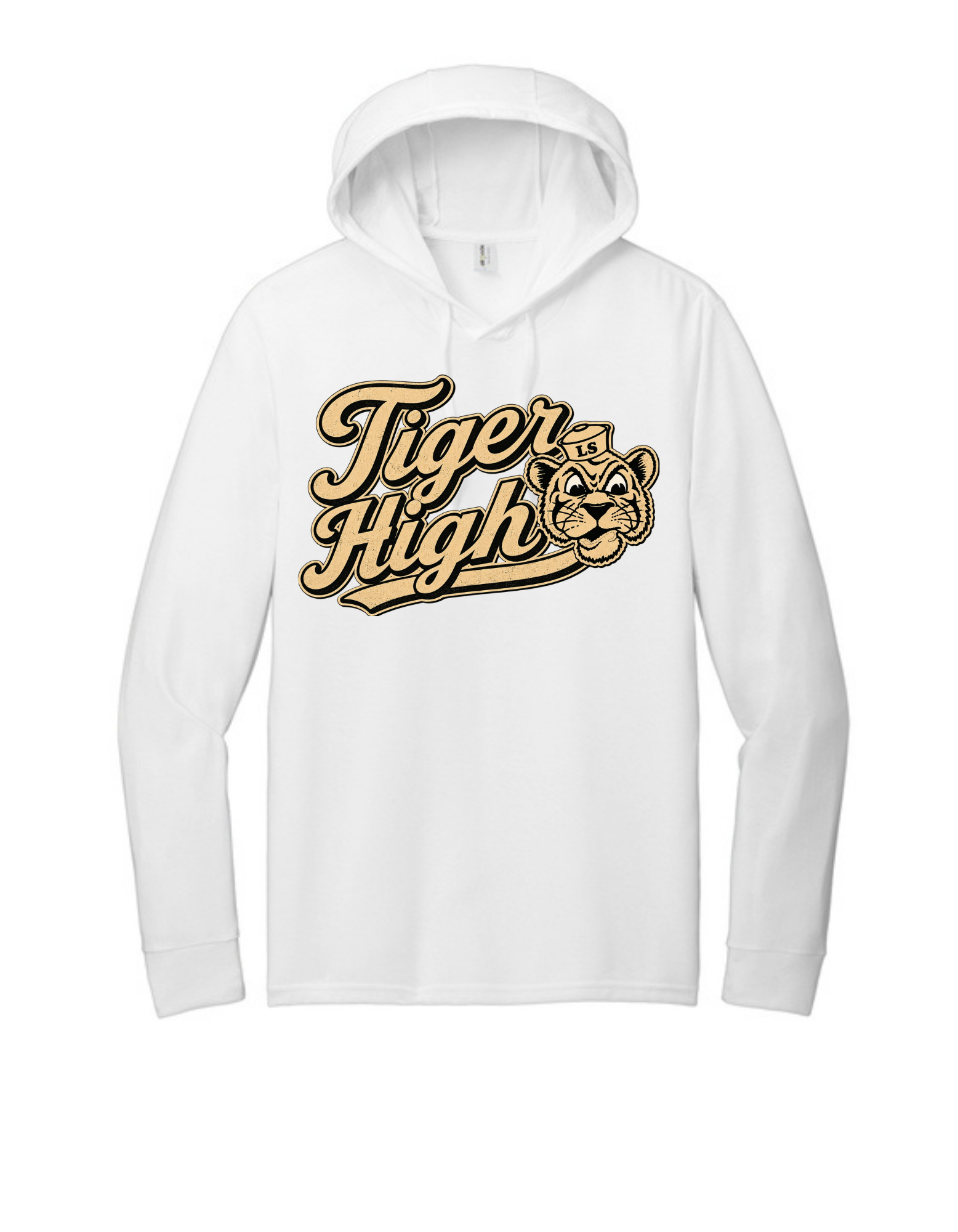 Allmade Unisex Tri-Blend Hoodie Tee