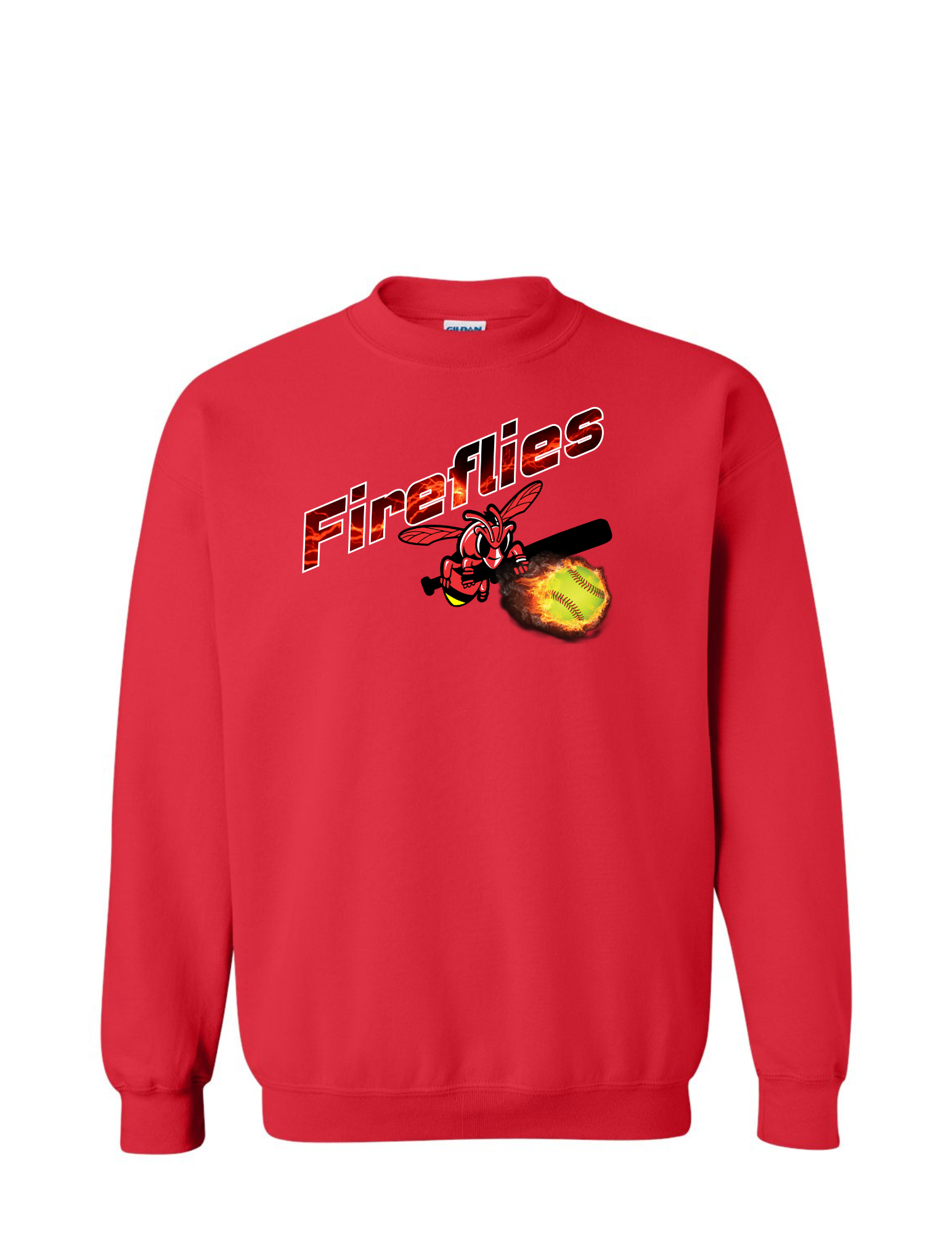Fireflies Crewneck w/ Jersey Number