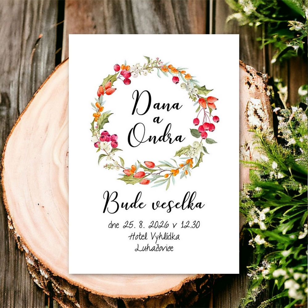 Svatební oznámení