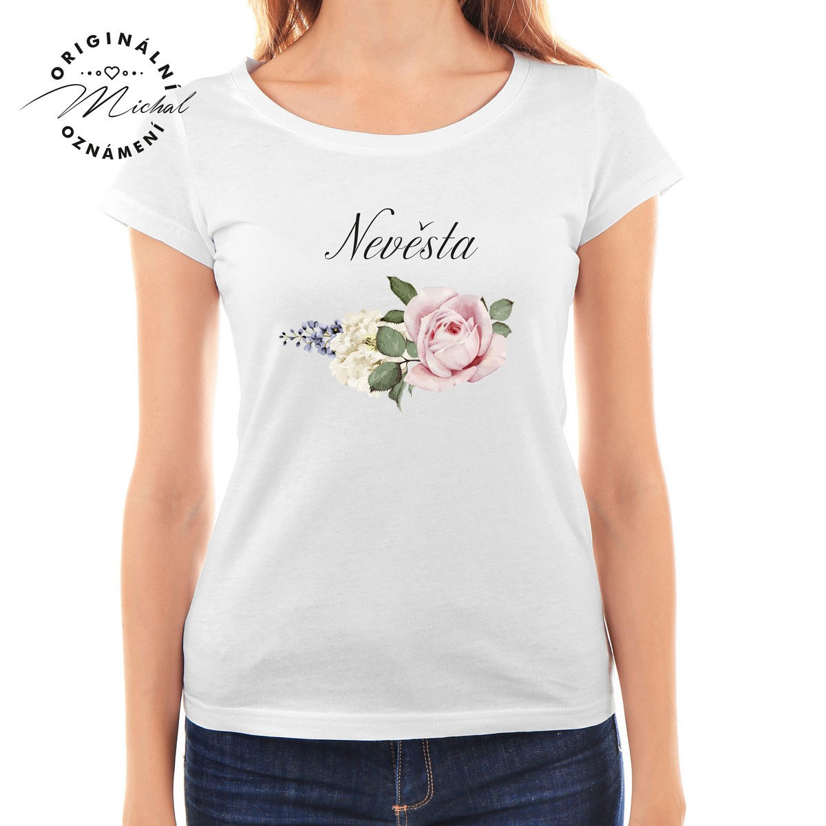 Svatební tričko s potiskem - D23