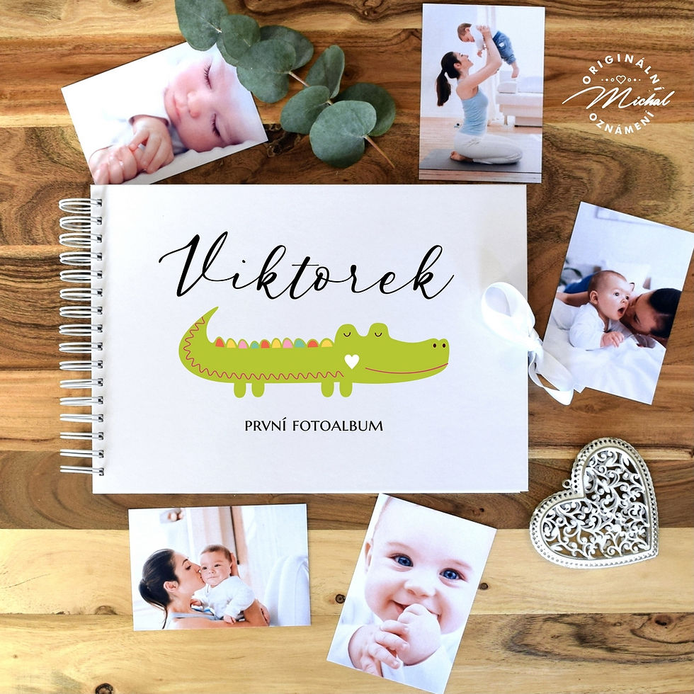 6 Krokodýl - Fotoalbum dětské