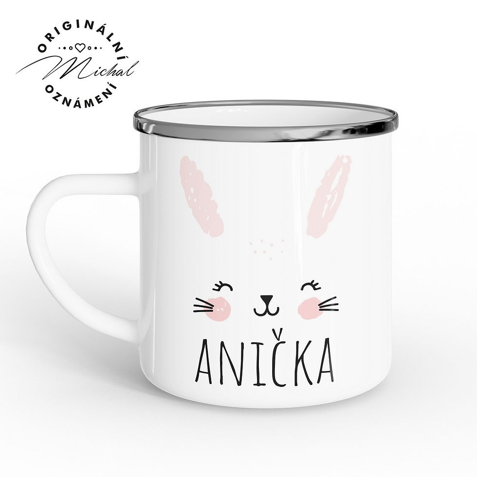 Plecháček, hrnek pro děti