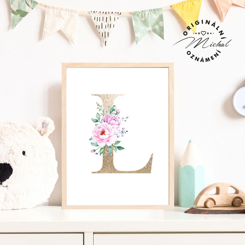 L - Písmena plakát 1