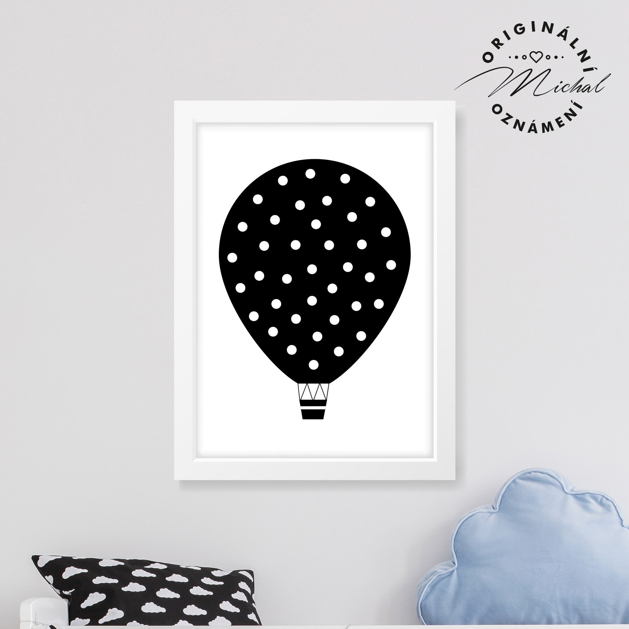 Puntíkatý balónek – plakát