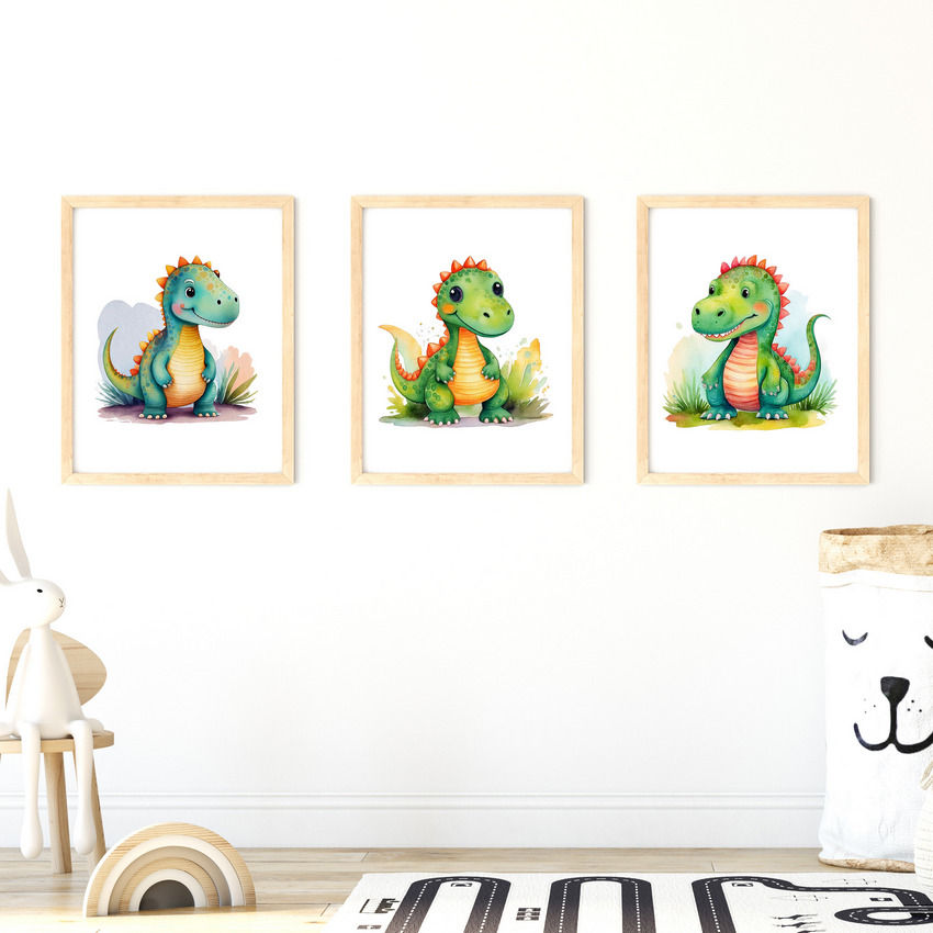 849 Set dinosauři - plakáty