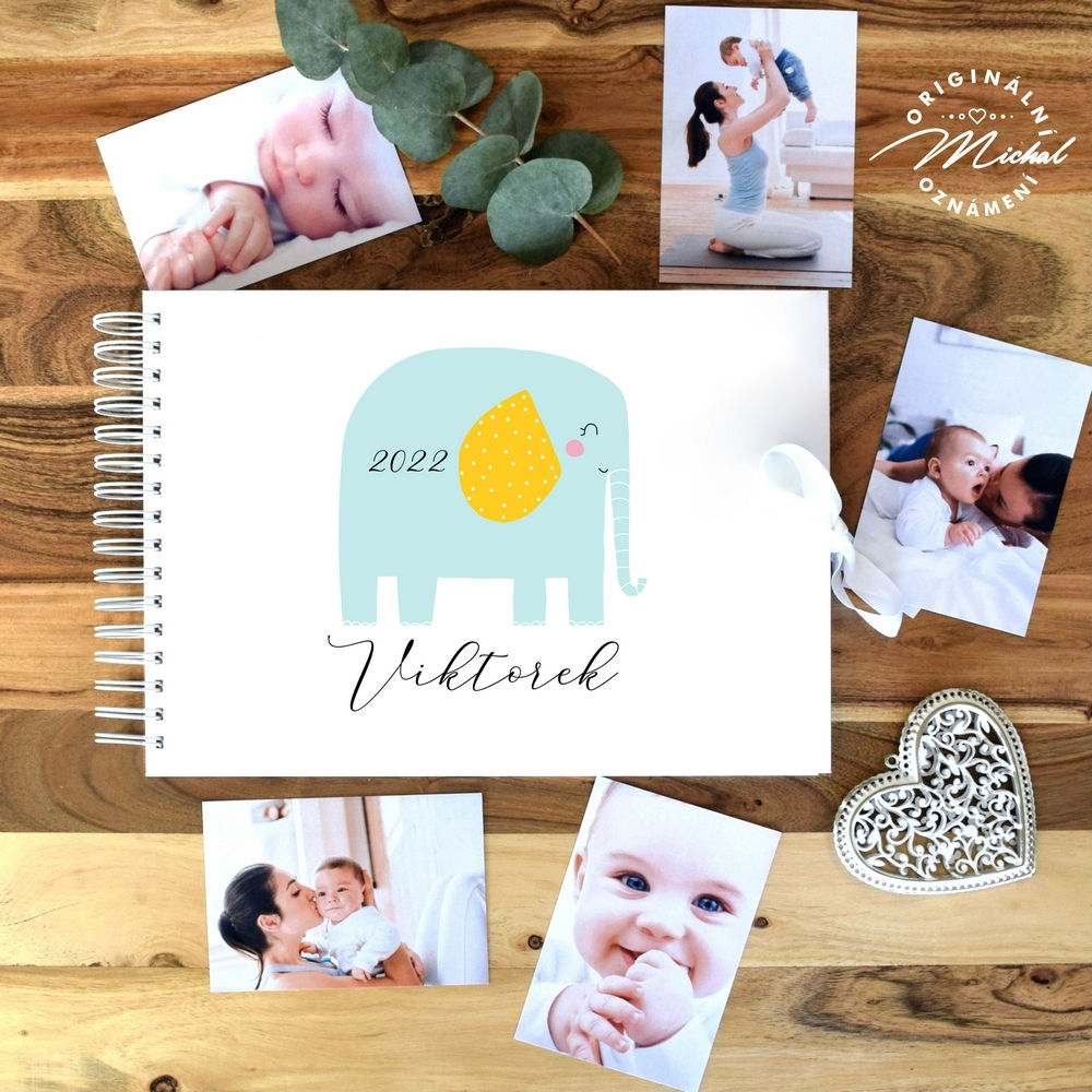 253 Slon - Fotoalbum dětské