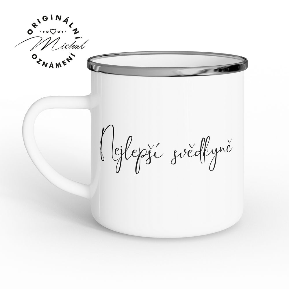 Svatební plecháček a hrneček