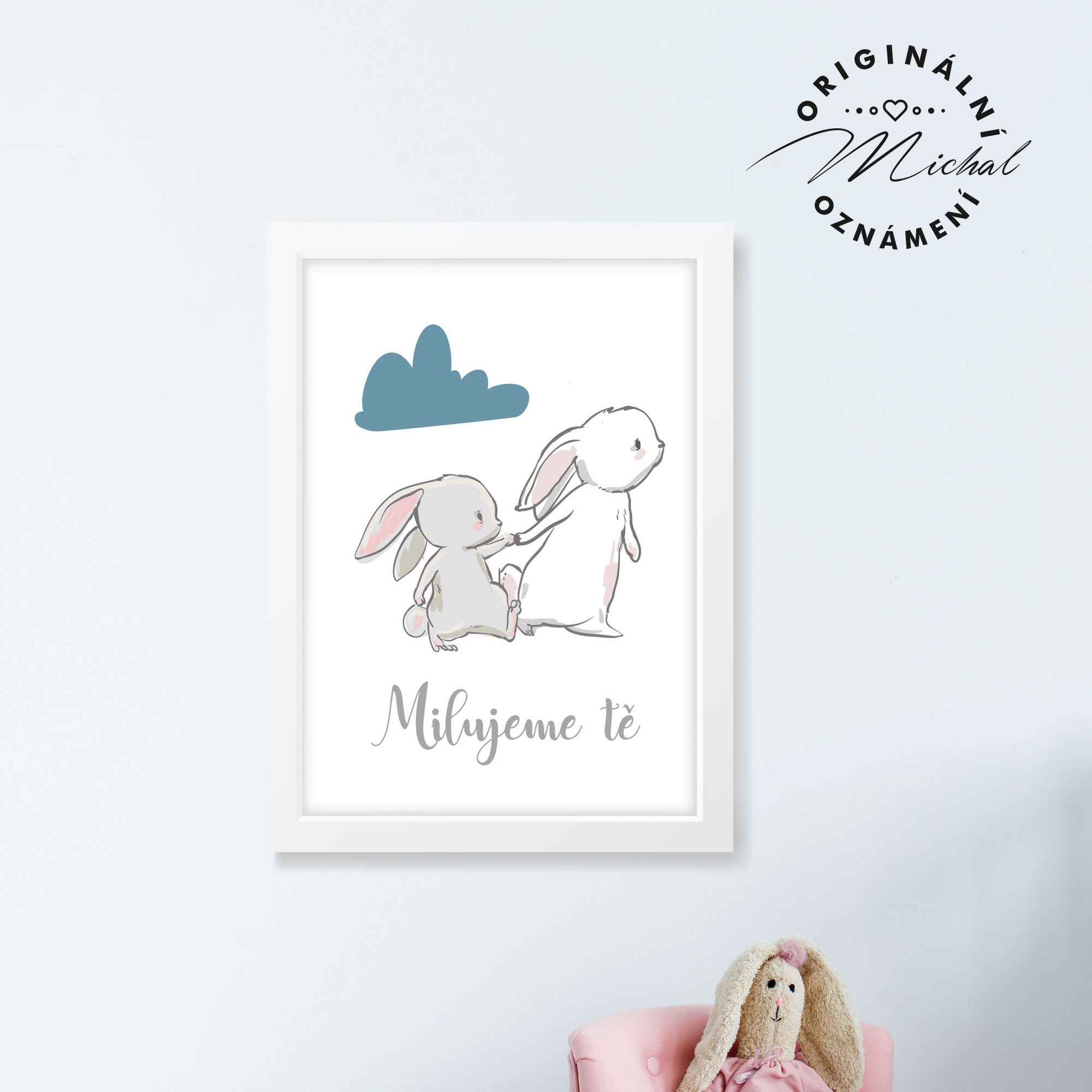 Maminka s králíčkem – plakát