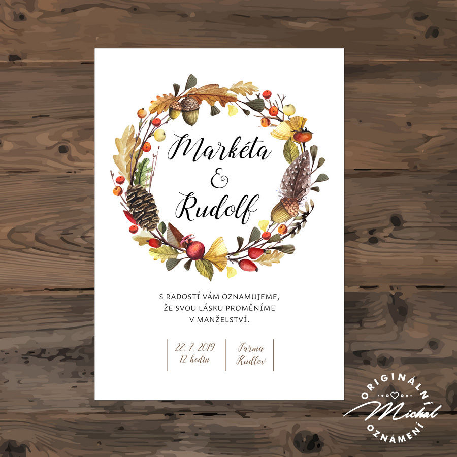 Svatební oznámení