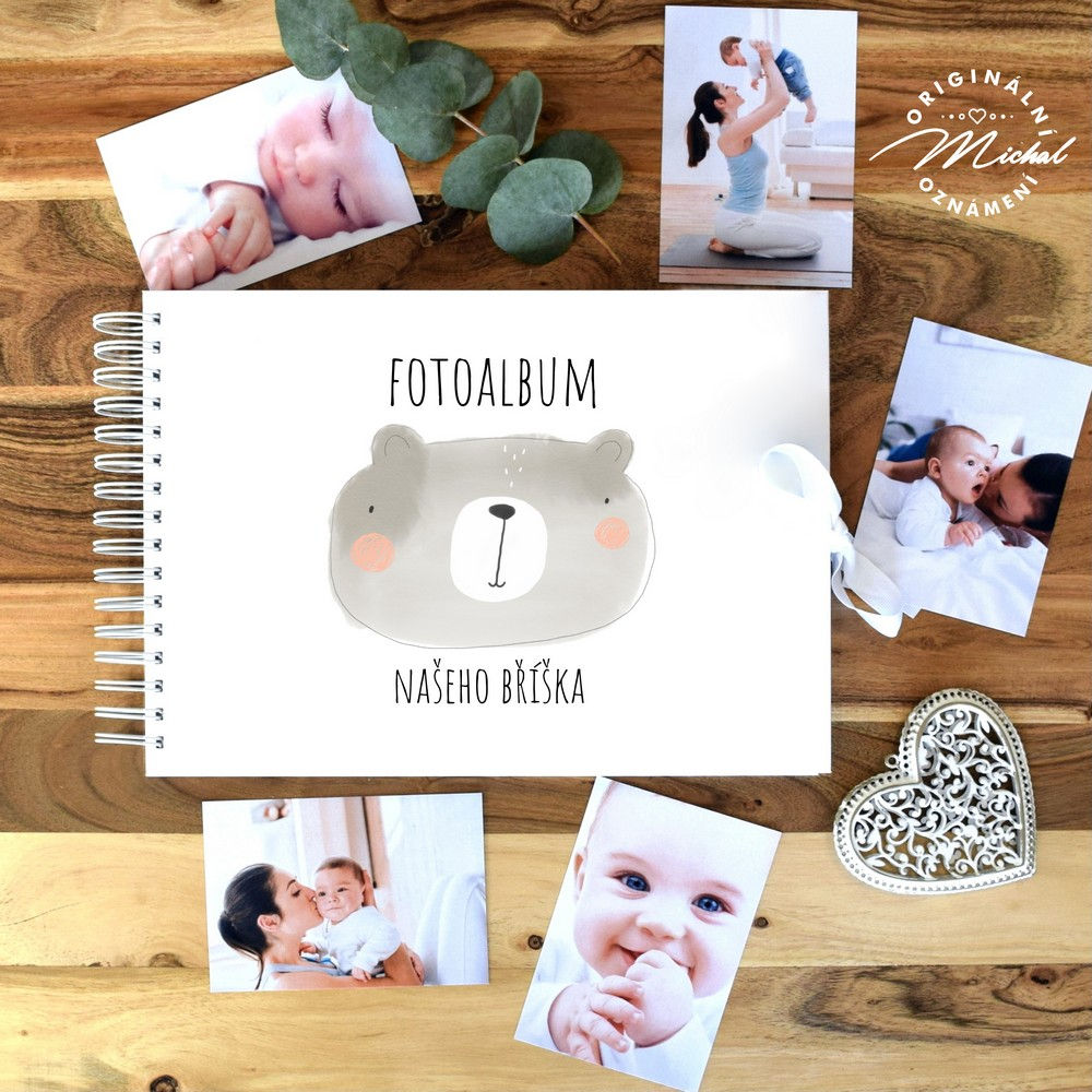 28 Medvídek - Fotoalbum těhotenské